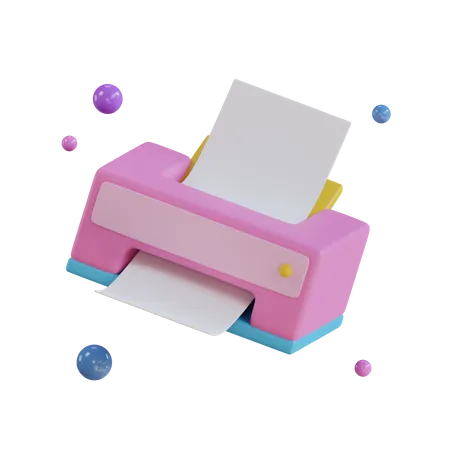 Printer  3D Icon