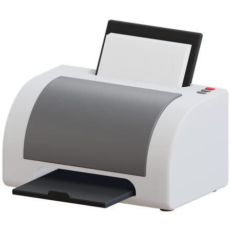 Printer  3D Icon