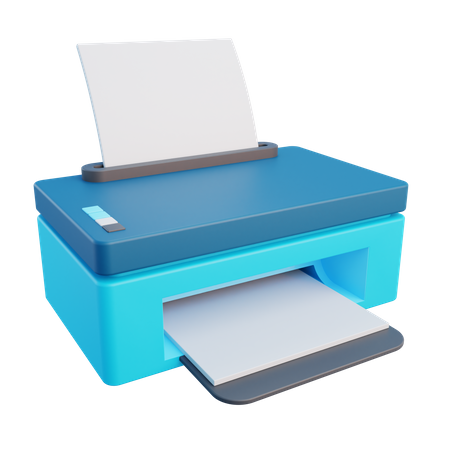 Printer  3D Icon