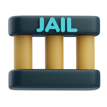 Prison  3D Icon