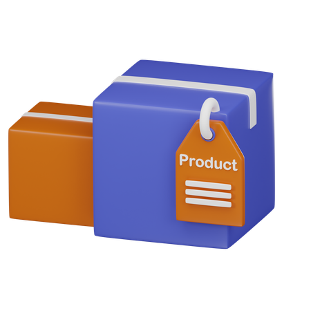 Product  3D Icon