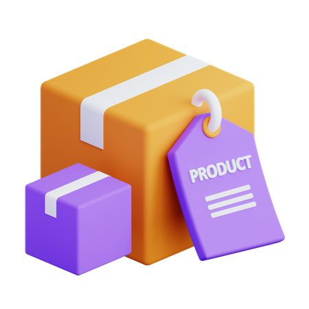 Product  3D Icon