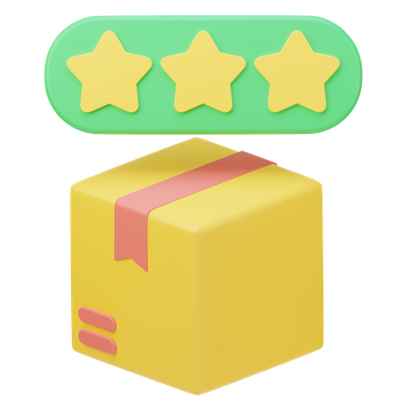 Product Rate  3D Icon