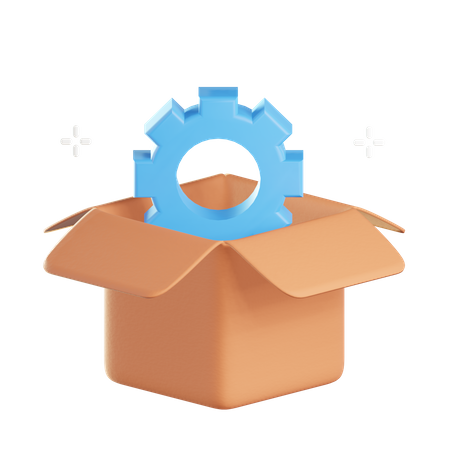 Product Solution  3D Icon