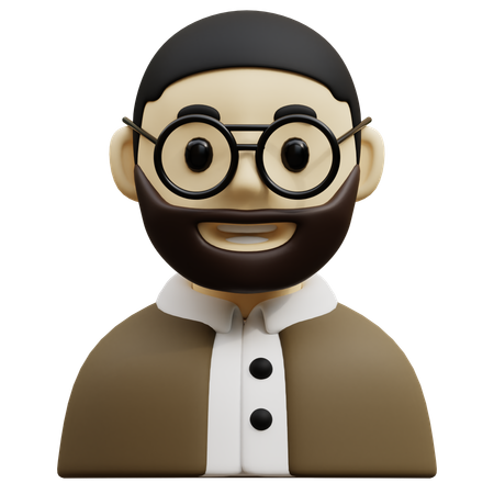 Profesor  3D Icon