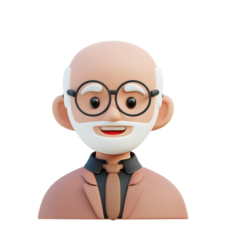 Profesor  3D Icon