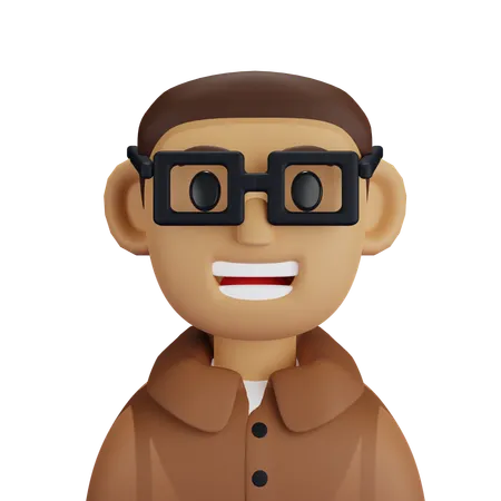 Profesor  3D Icon