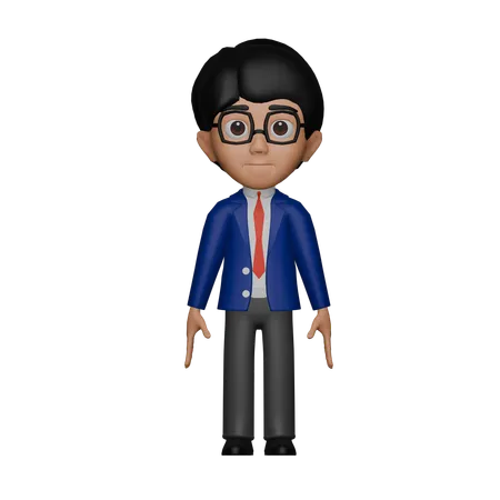 Profesor  3D Icon