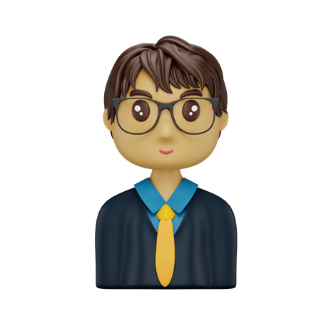 Professor  3D Icon