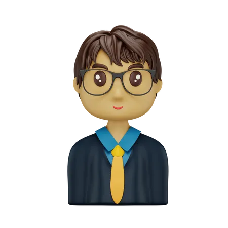 Professor  3D Icon