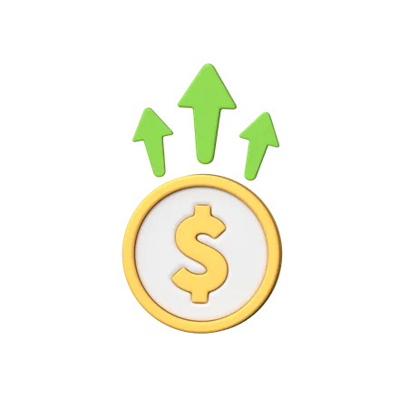 Profit  3D Icon