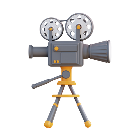 Projetor de cinema  3D Icon