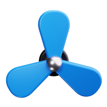 Propeller Airplane  3D Icon