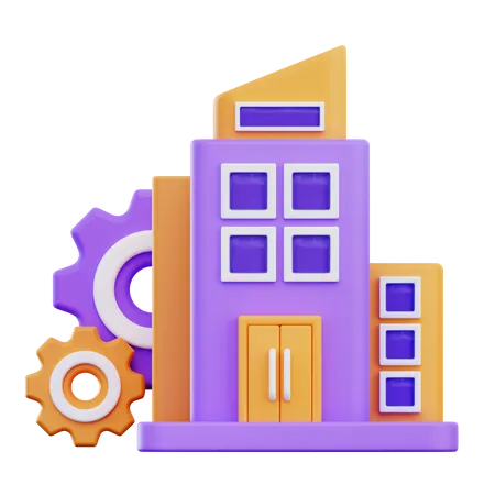 Property Management  3D Icon