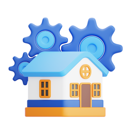 Property Management  3D Icon