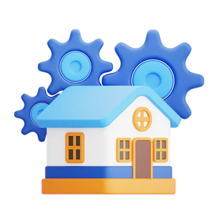 Property Management  3D Icon