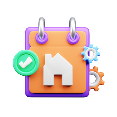 Property Management  3D Icon