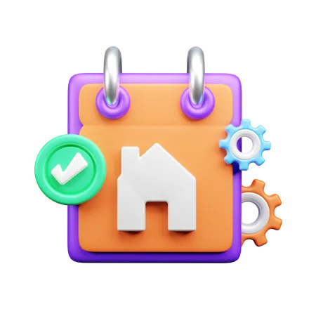 Property Management  3D Icon