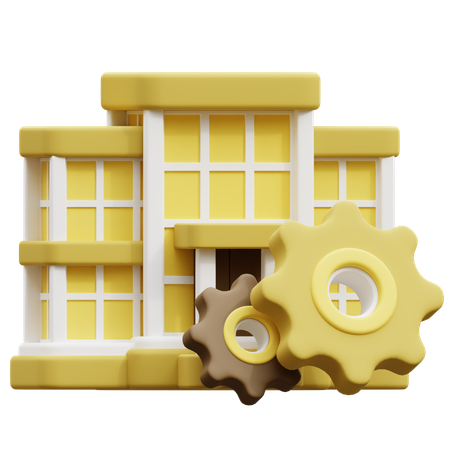 Property Management  3D Icon