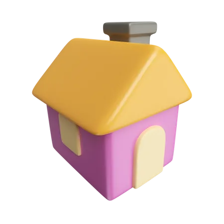 Hogar  3D Icon