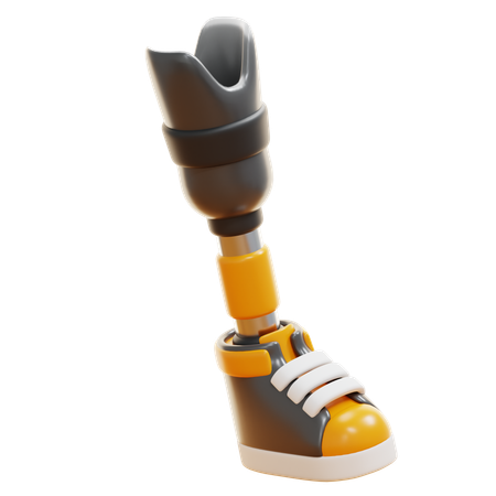 PROSTHETIC LEG  3D Icon