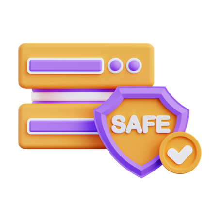 Protección de Datos  3D Icon