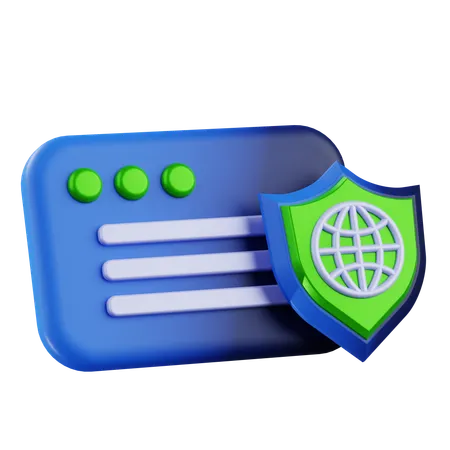 Protection Wall  3D Icon