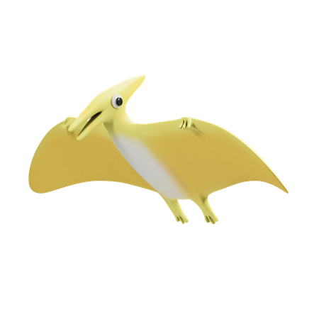 Pterodáctilo  3D Icon