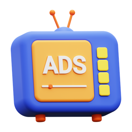 Publicidad  3D Icon