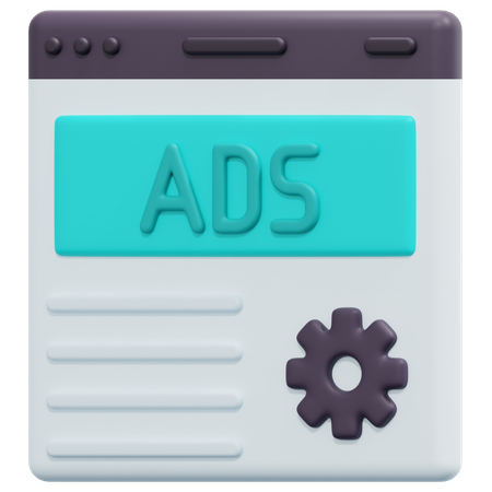 Publicidad  3D Icon