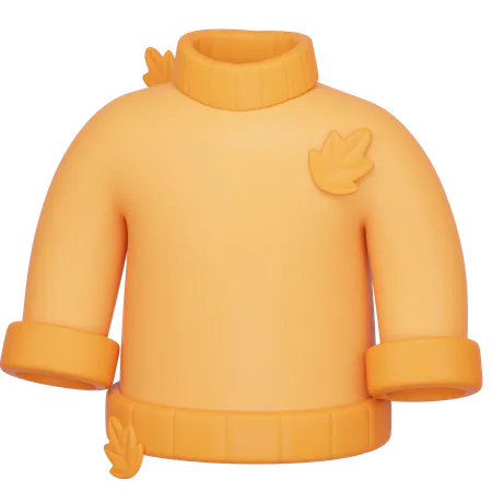 Pull d'automne  3D Icon