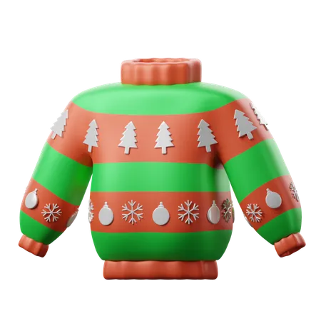 Pull de Noël  3D Icon