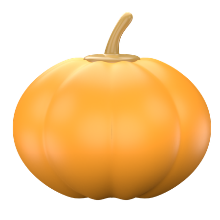 Pumpkin  3D Icon