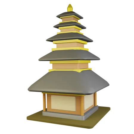 Pura Ulun  3D Icon