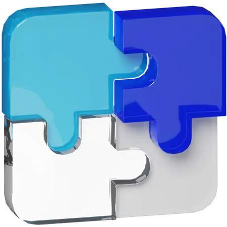 Puzzle  3D Icon