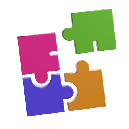 Puzzle  3D Icon