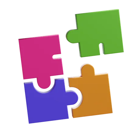 Puzzle  3D Icon