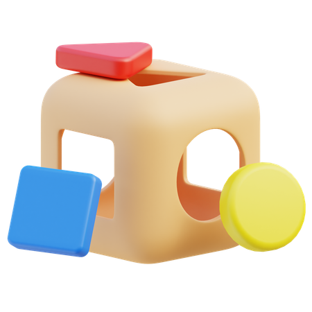 Puzzle Box  3D Icon