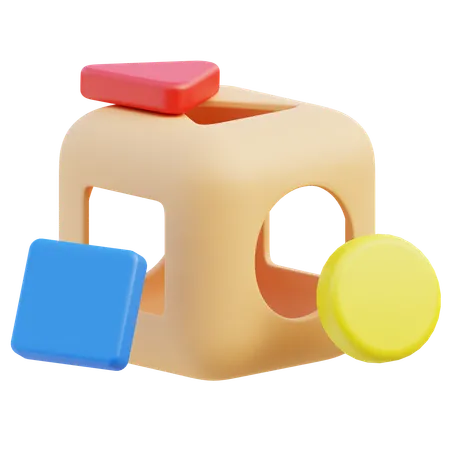 Puzzle Box  3D Icon