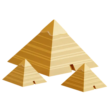 Pyramid of Giza  3D Icon