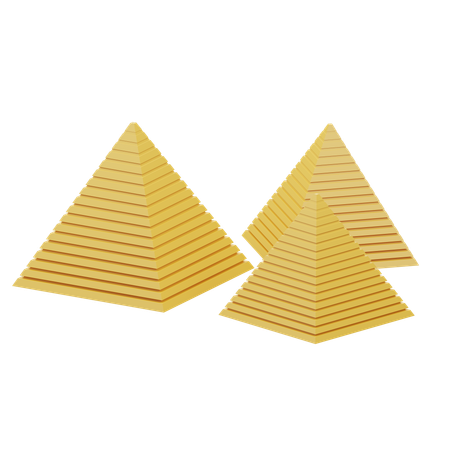 Pyramide  3D Icon