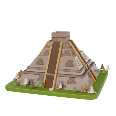 Pyramide  3D Icon