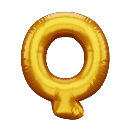 Q  3D Icon