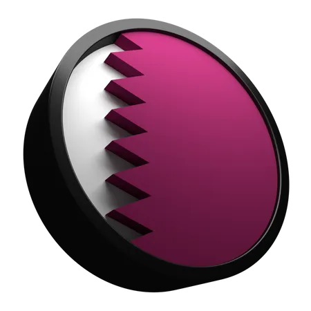 Qatar Flag  3D Flag