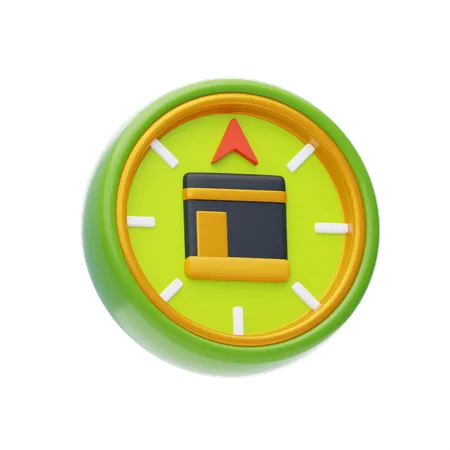 Qibla Direction  3D Icon