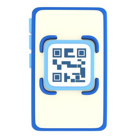 Qr Code  3D Icon