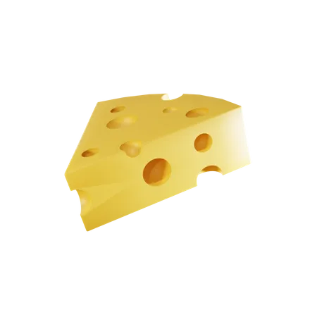 Queijo  3D Icon