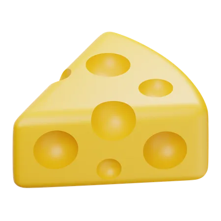 Queijo  3D Icon