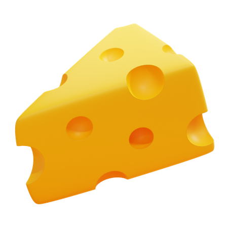 Queijo  3D Icon