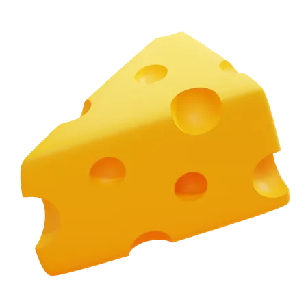 Queijo  3D Icon